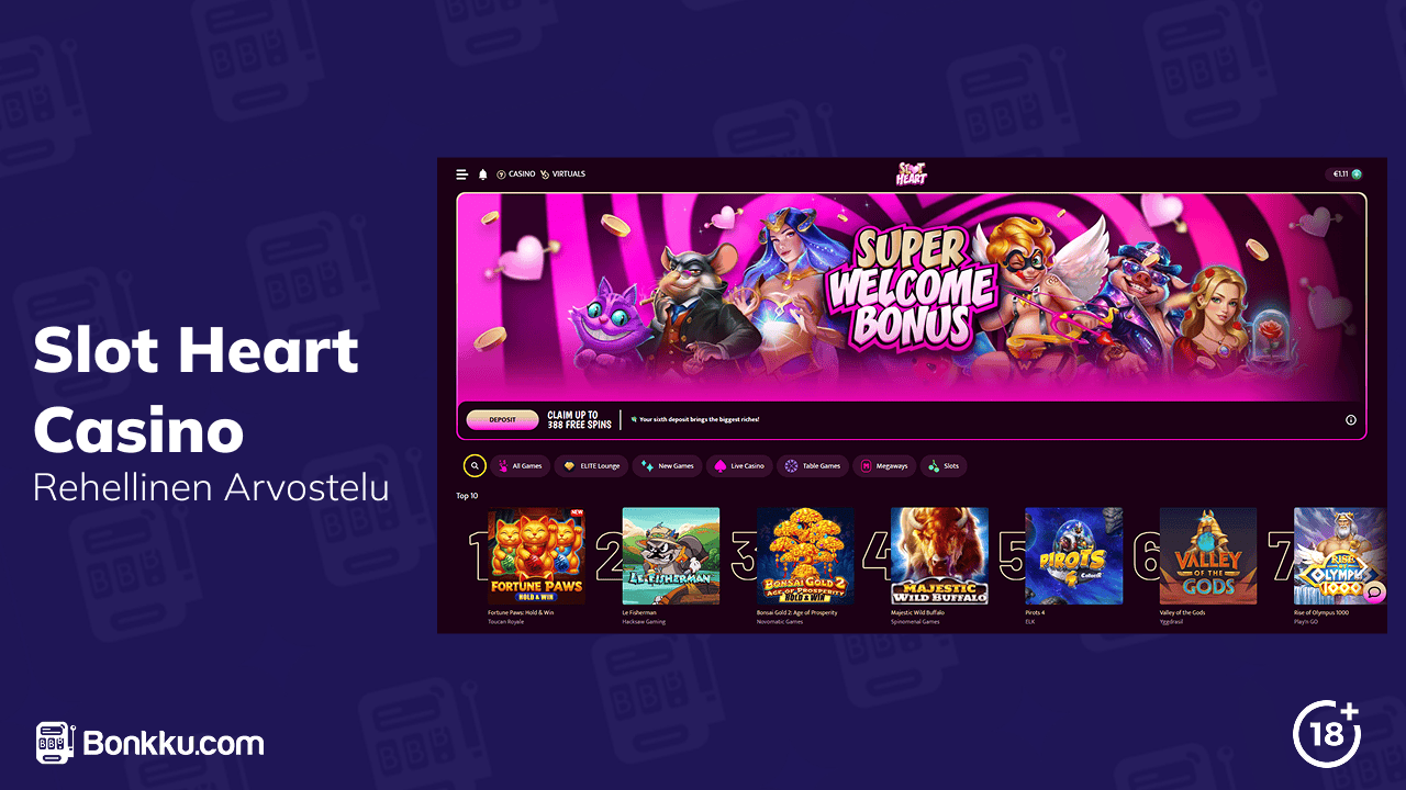 slot heart casino arvostelu