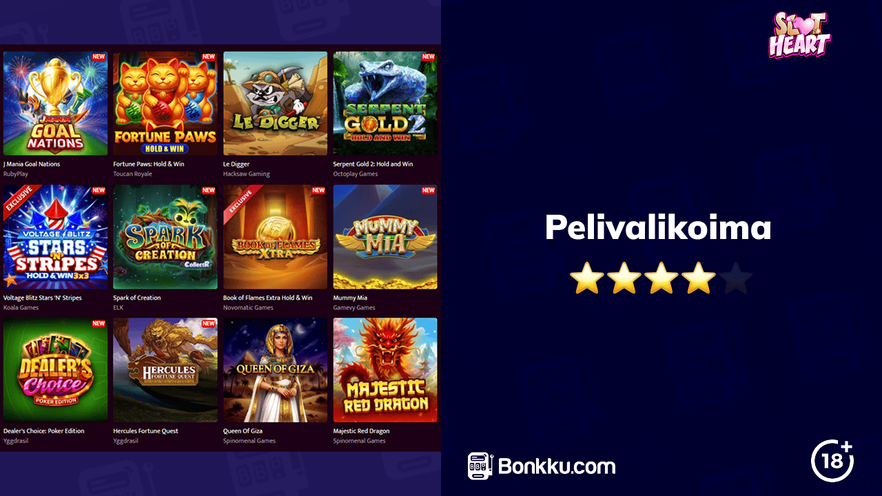 slot heart casino pelit