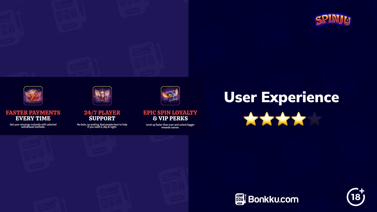 spinju casino user experience
