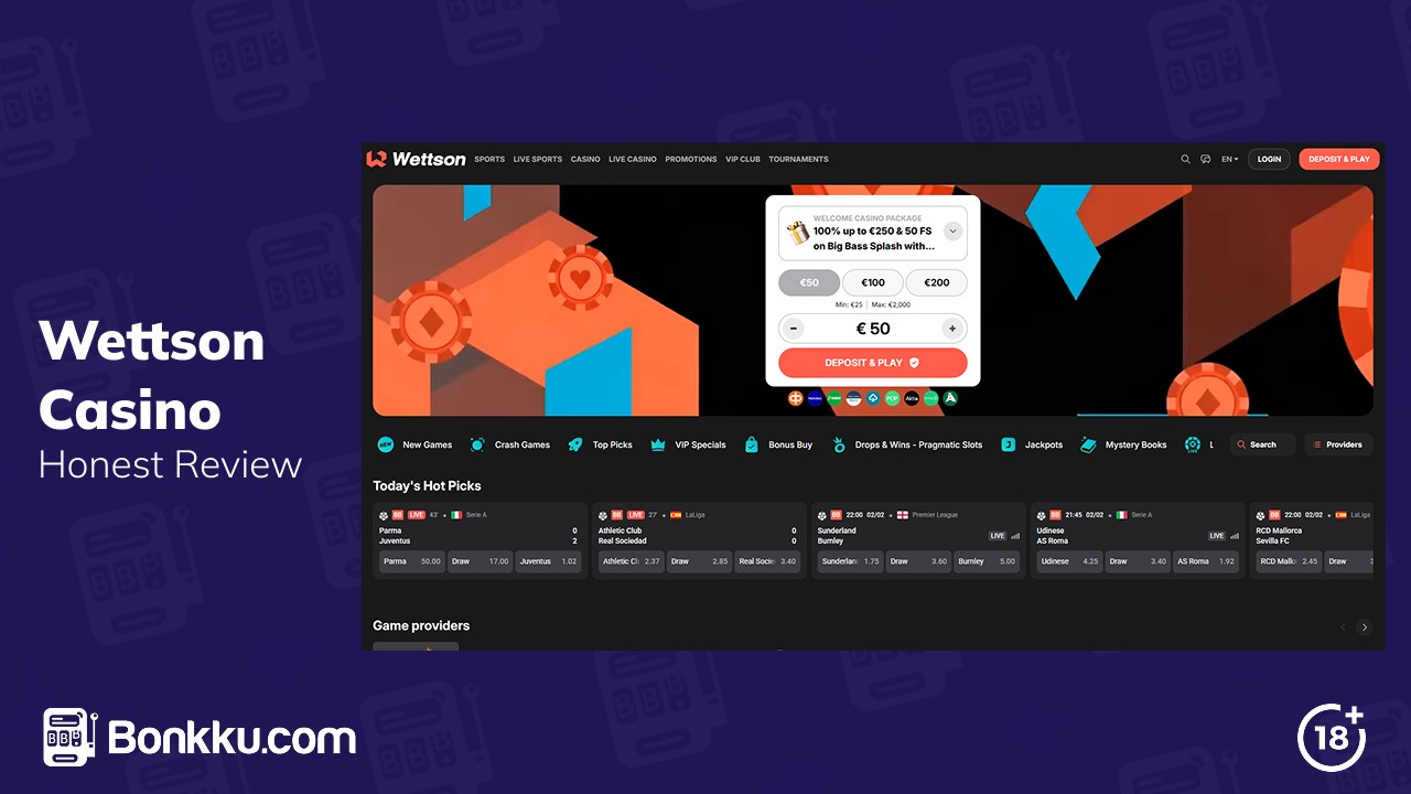 wettson casino review