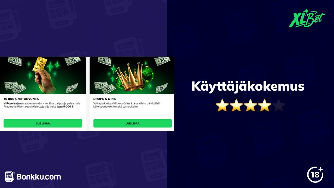 xlbet käyttäjäkokemus