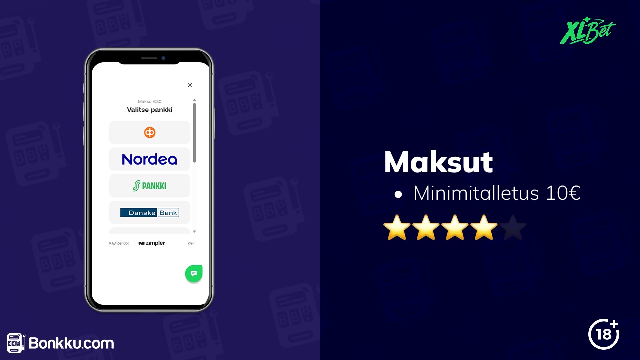 xxlbet maksut