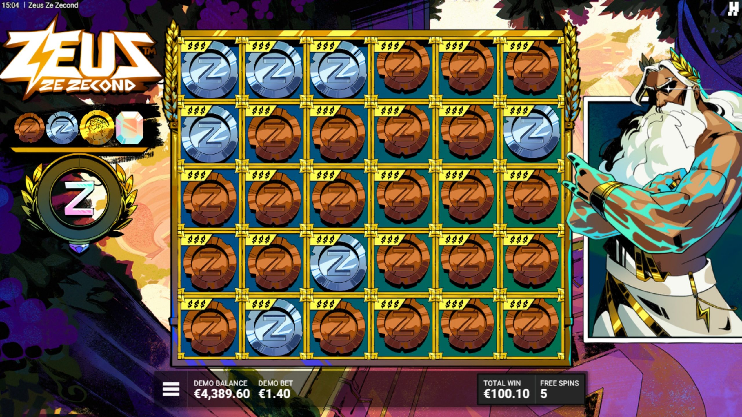 zeus ze zecond bonus