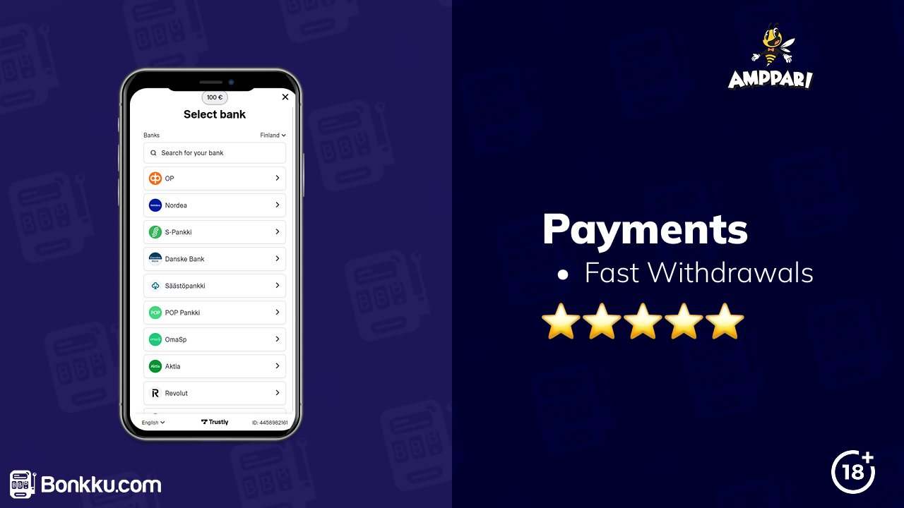 amppari casino payments