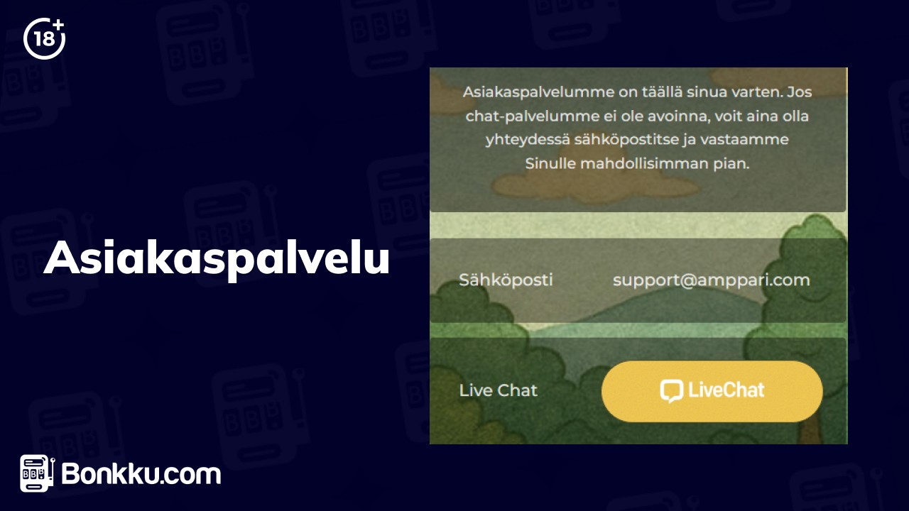 amppari casino asiakaspalvelu