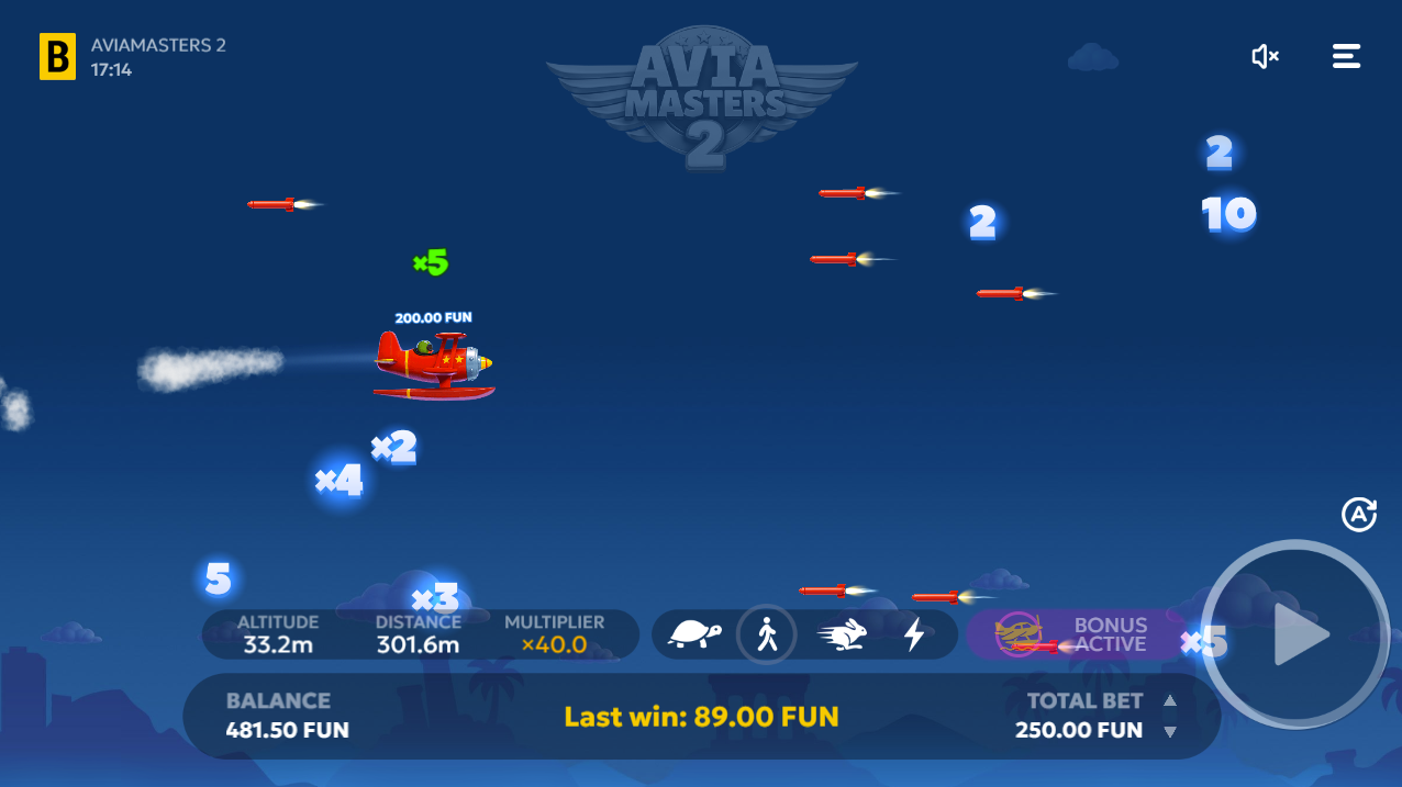 aviamasters 2 bonus