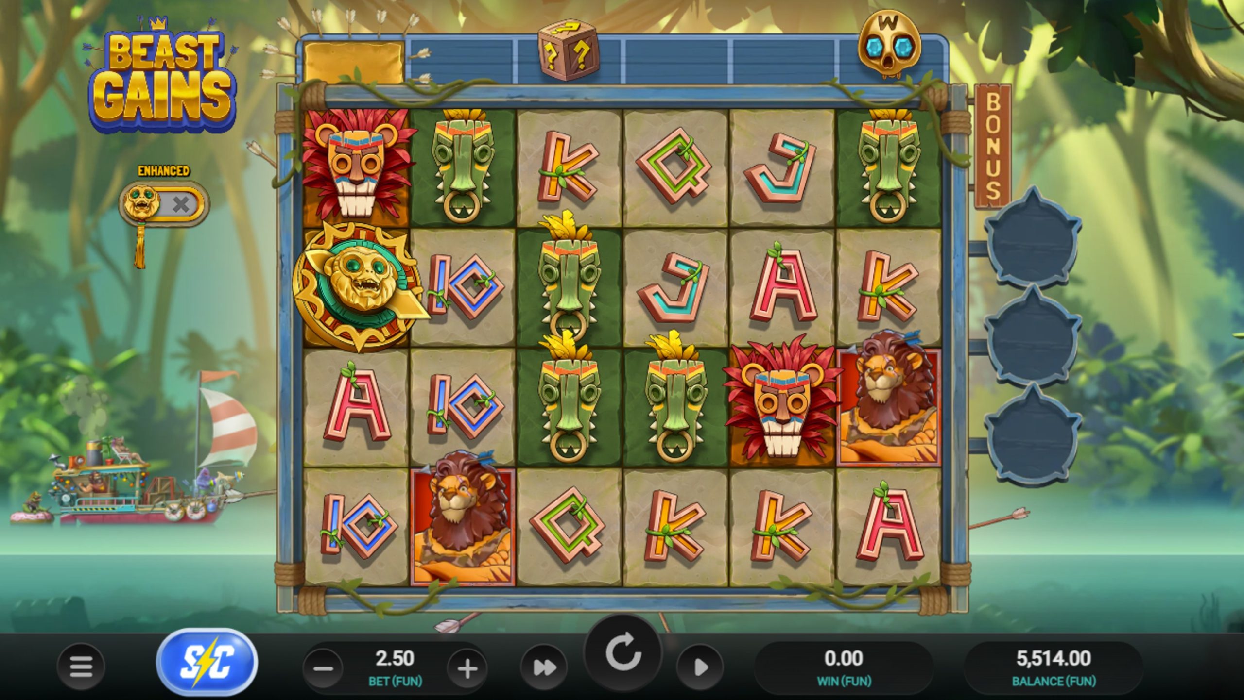 beast gains slot
