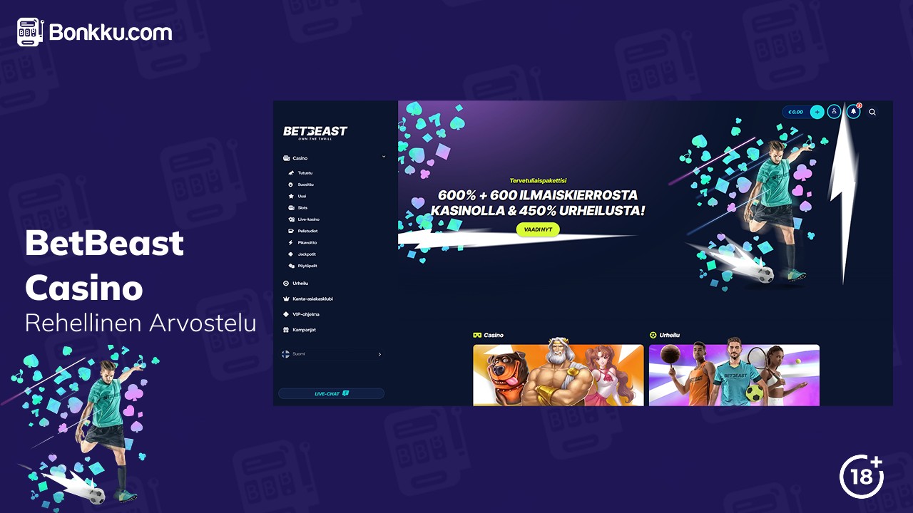 betbeast casino arvostelu