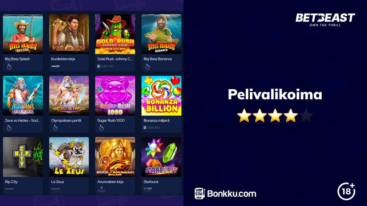 betbeast casino pelit