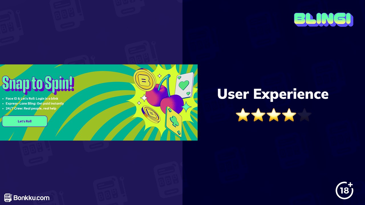 blingi casino user experience