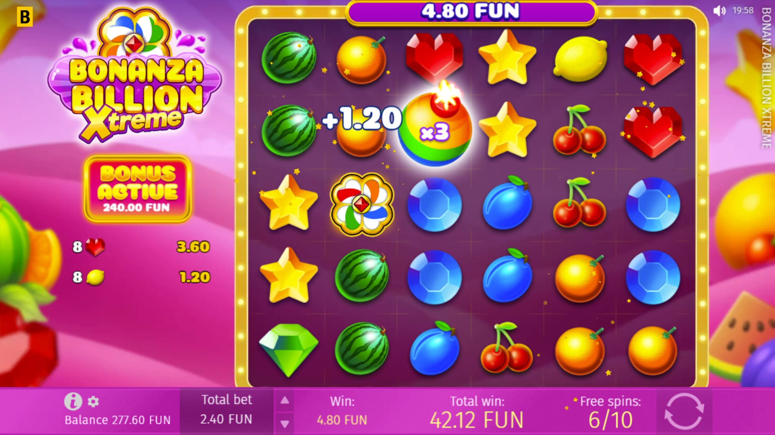 bonanza billion xtreme bonus