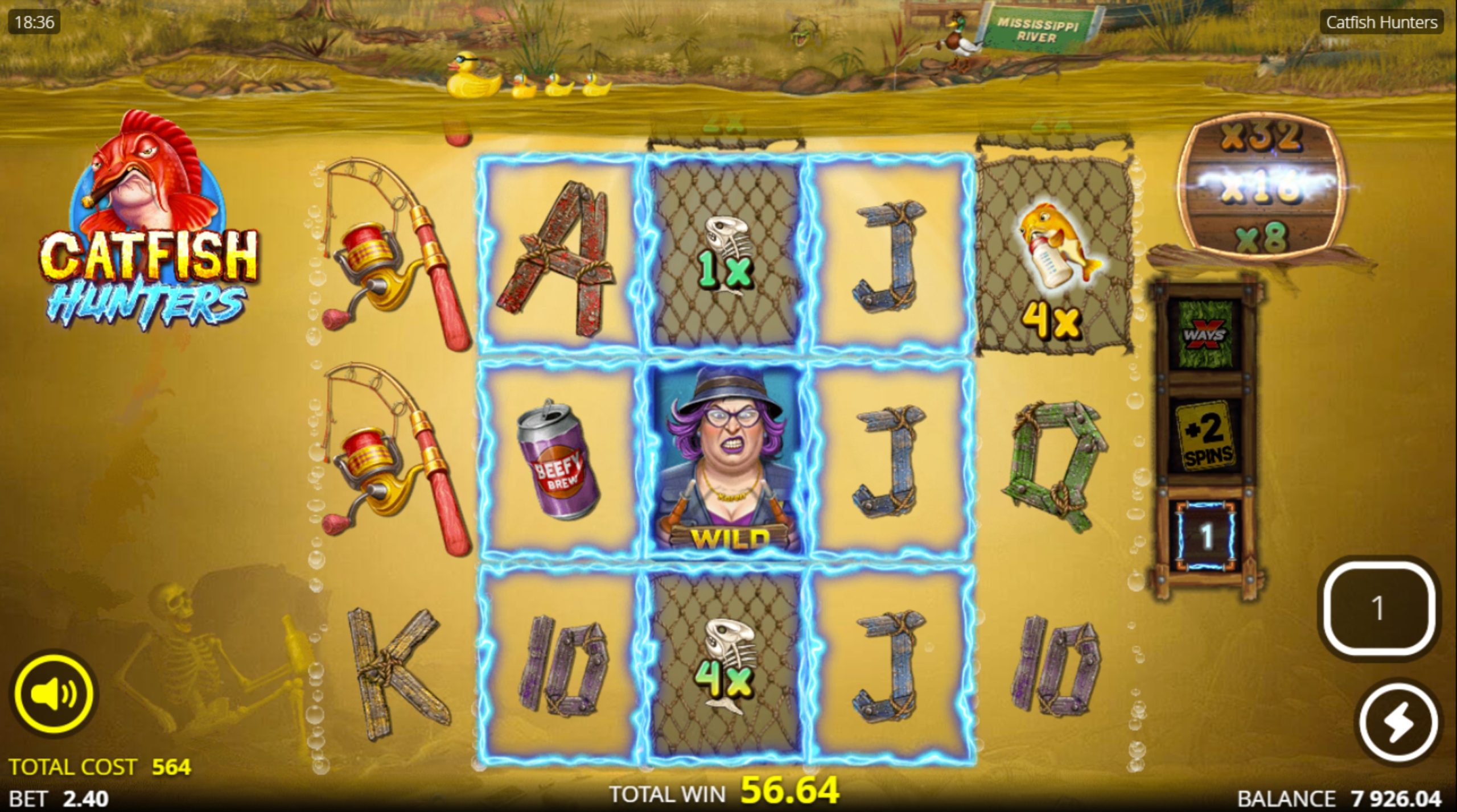 catfish hunters bonus