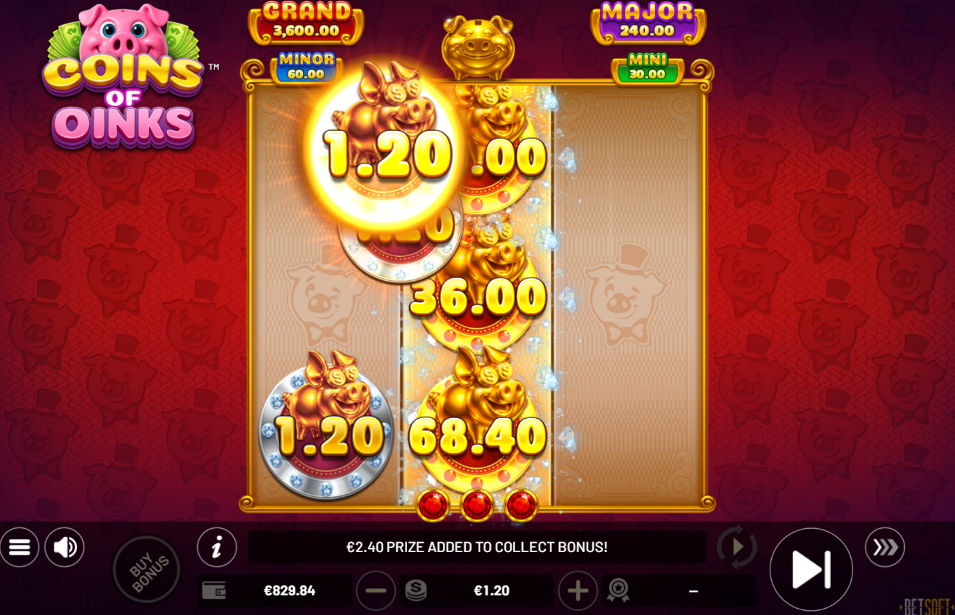 coins of oinks bonus