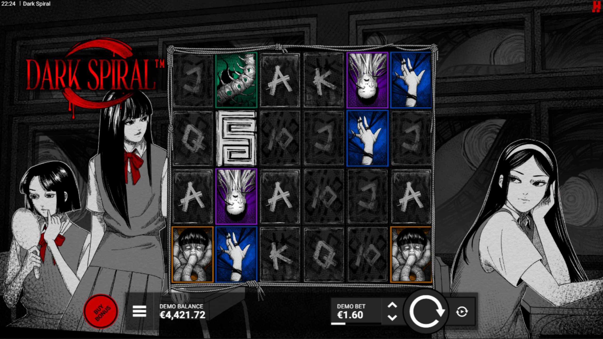 dark spiral slot