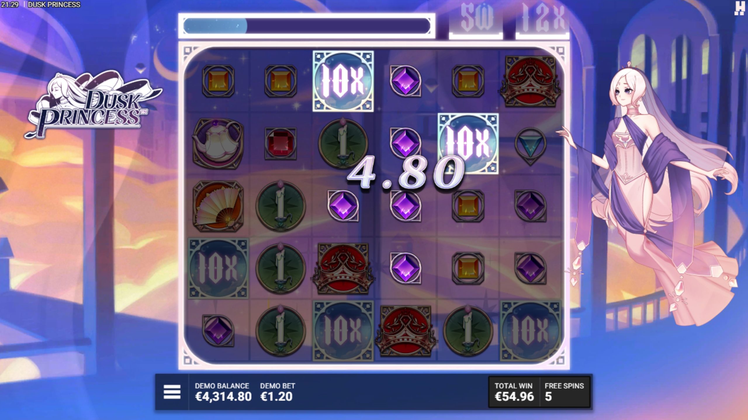 dusk princess bonus