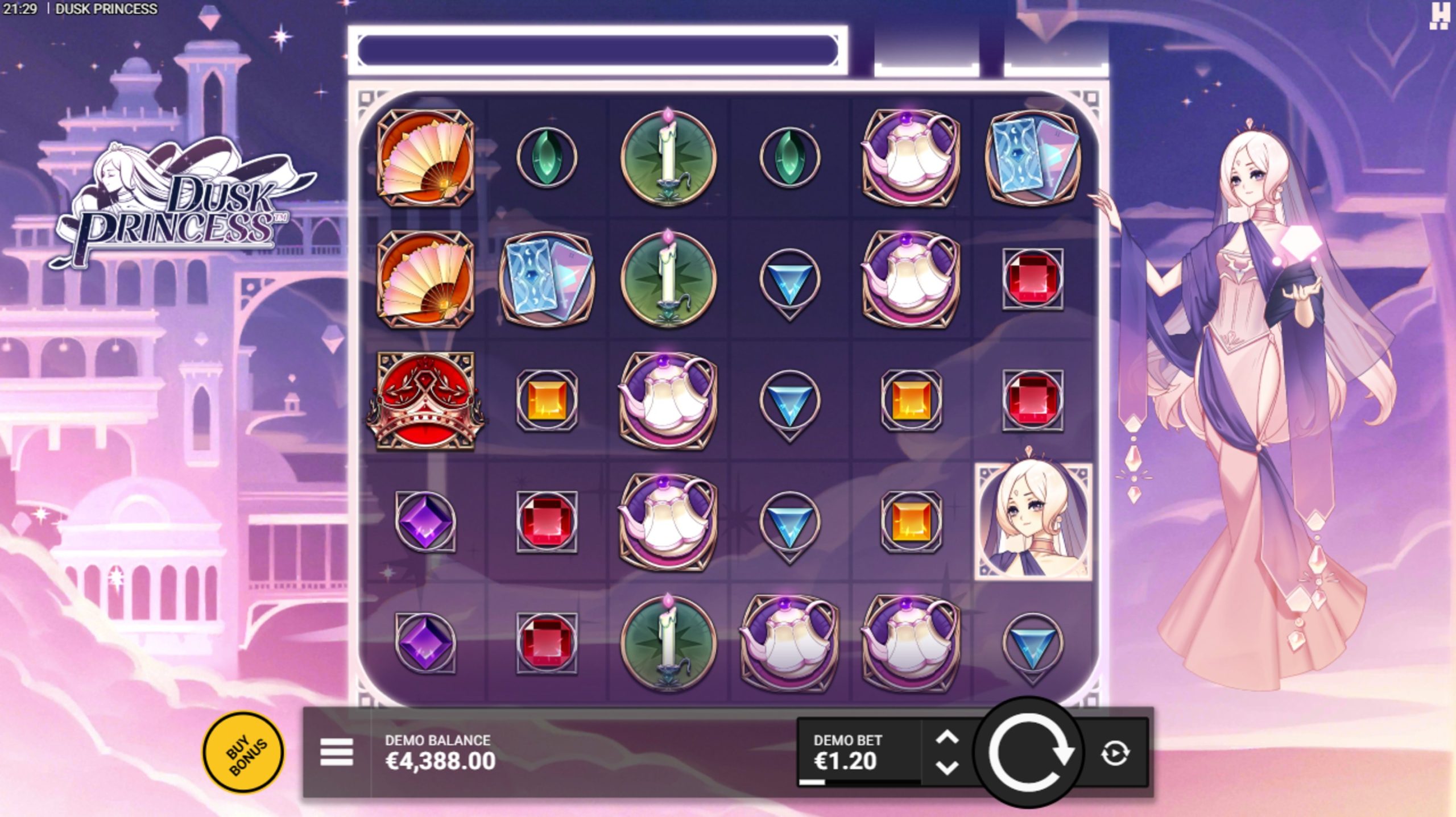 dusk princess slot