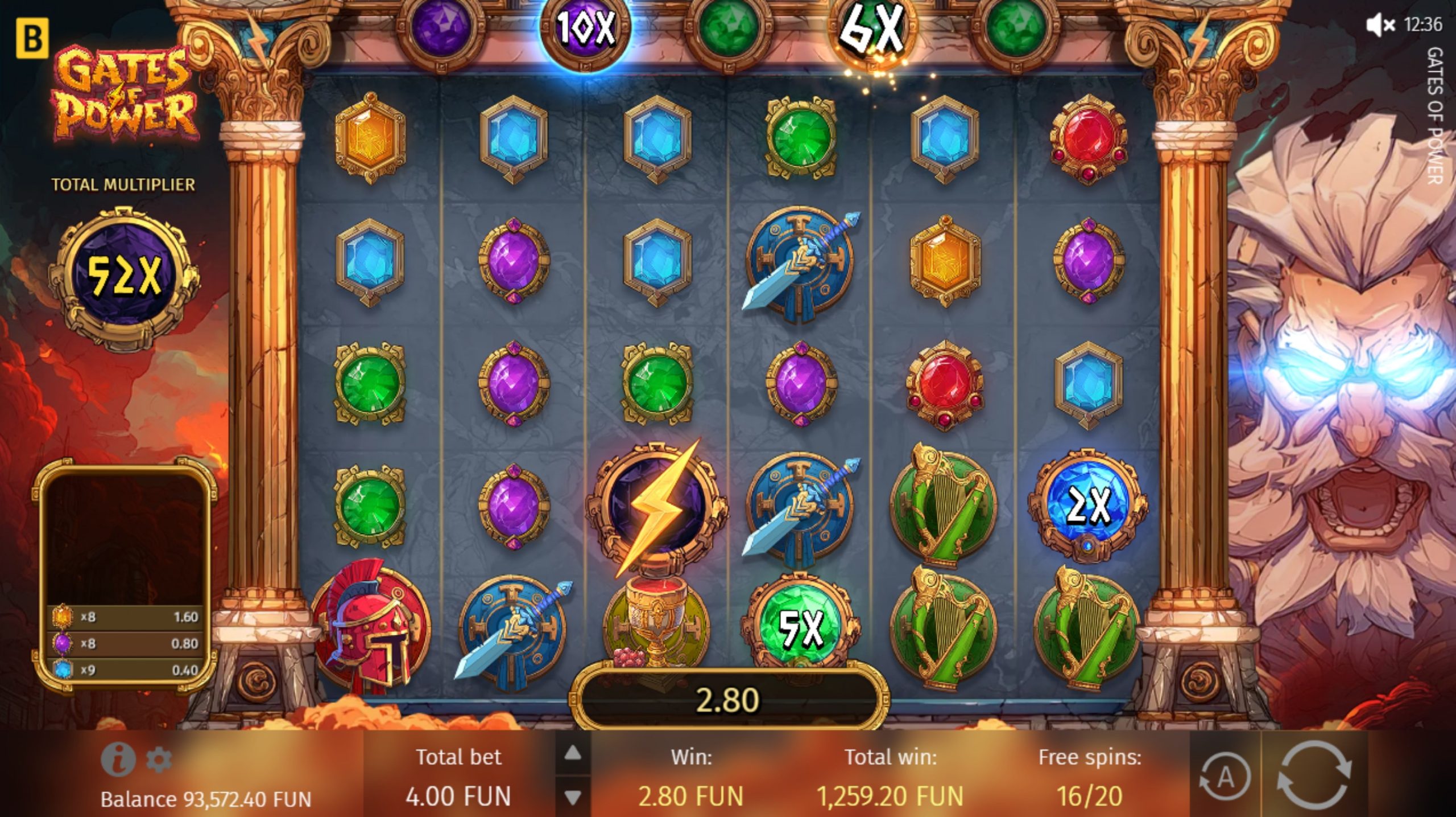 gates of power bonus