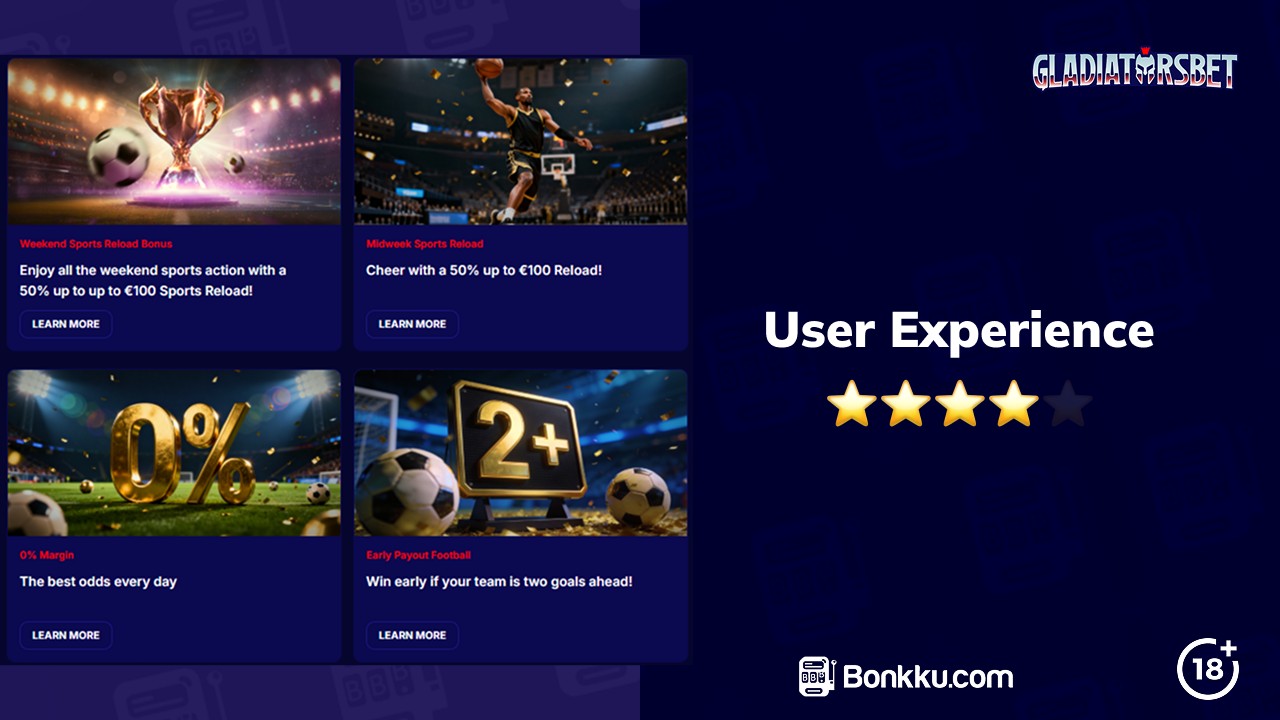 gladiatorsbet user experience