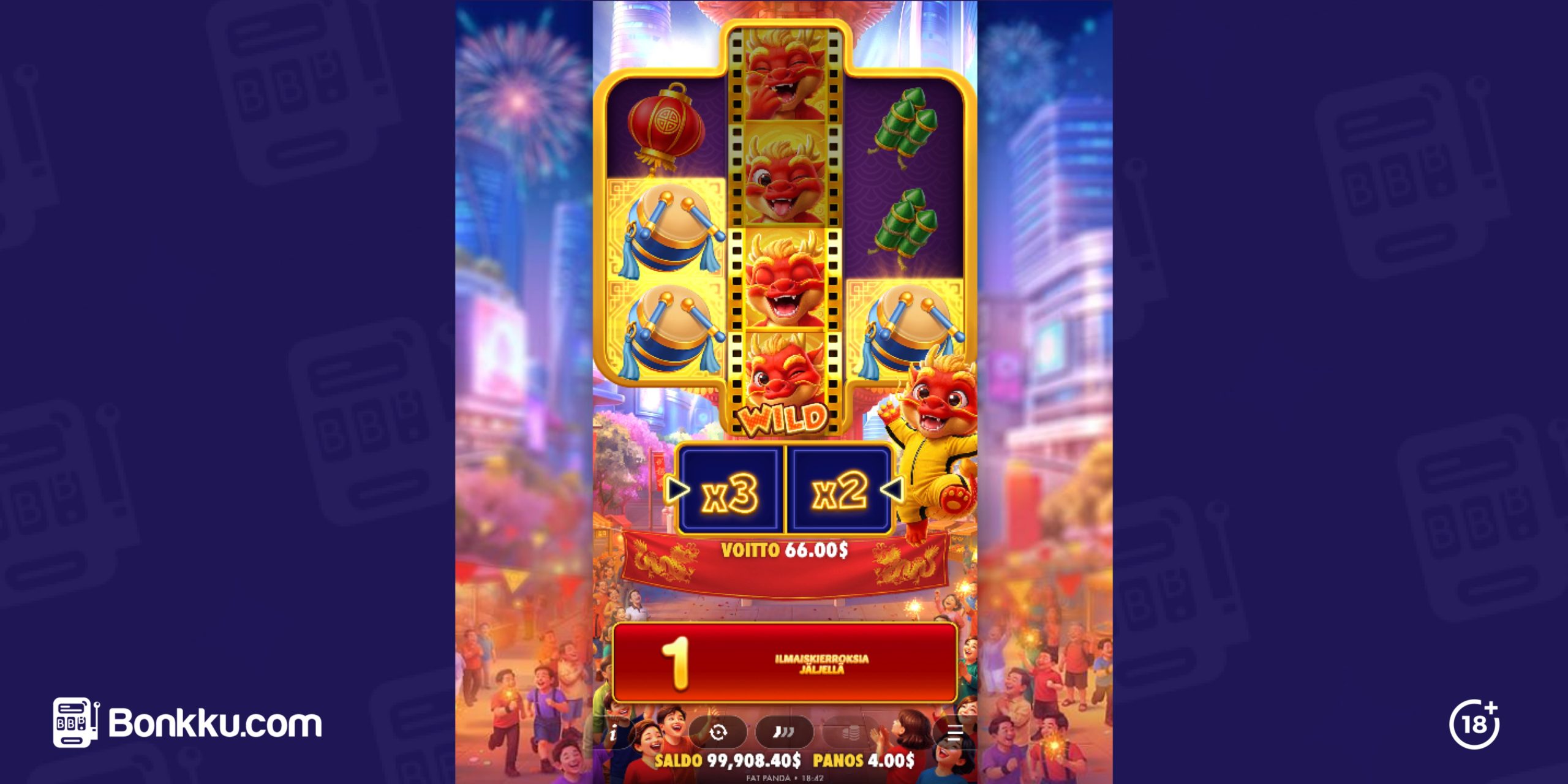 happy dragon bonus
