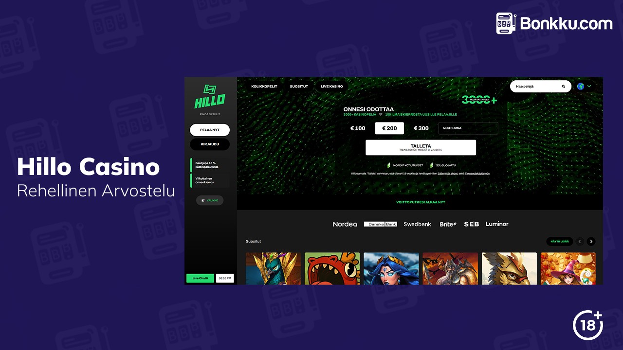 hillo casino arvostelu
