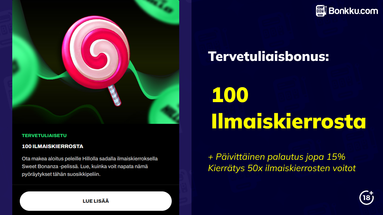 hillo casino tervetuliaisbonus