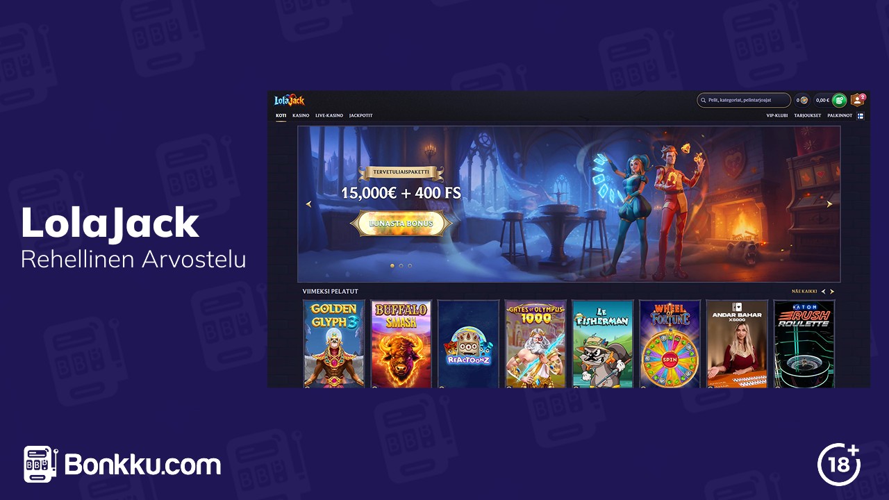 lolajack casino arvostelu