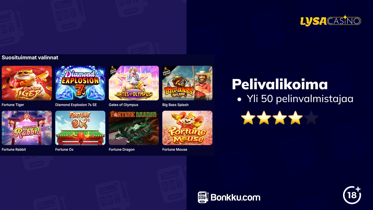 lysa casino pelit