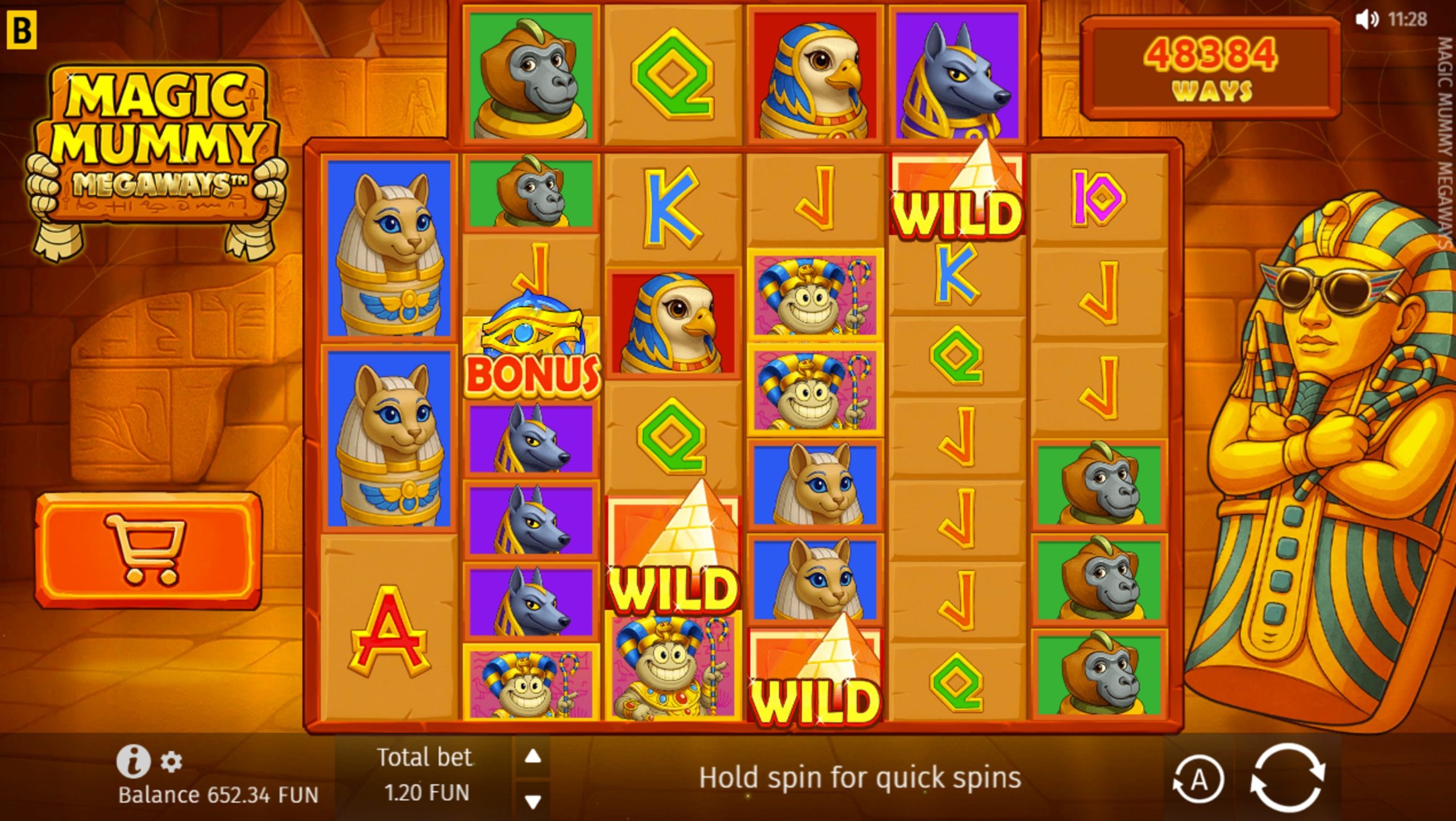 magic mummy megaways slot