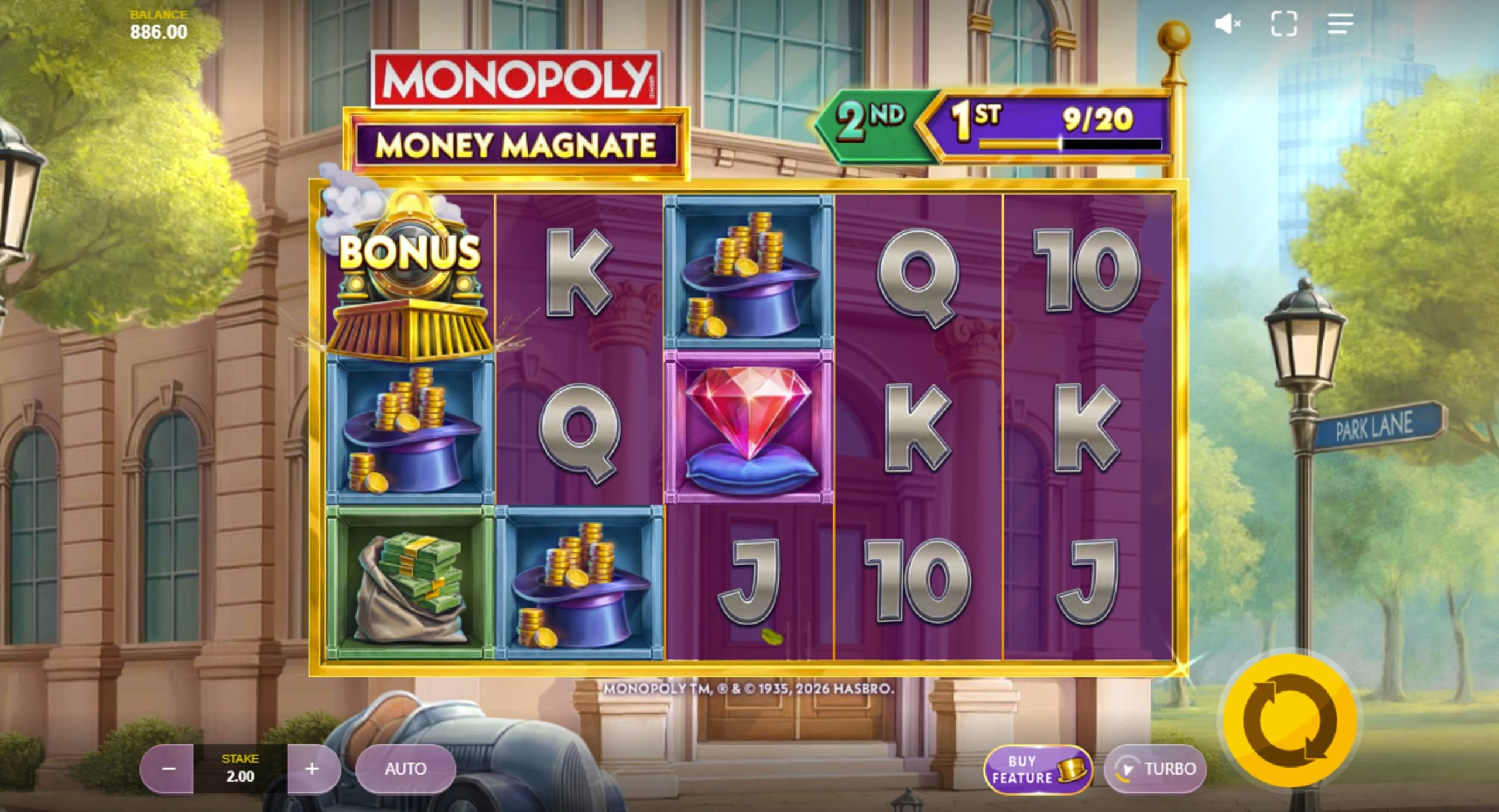 monopoly money magnate slot