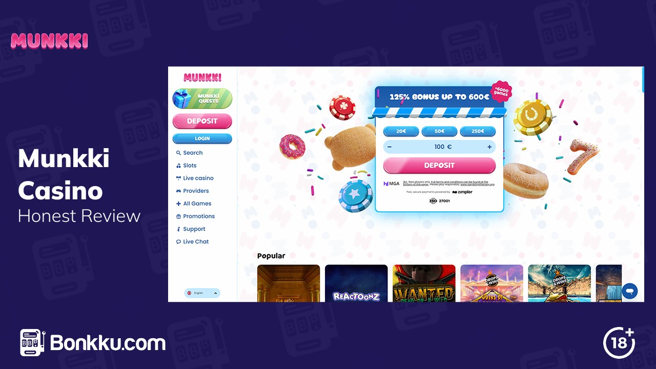 munkki casino review