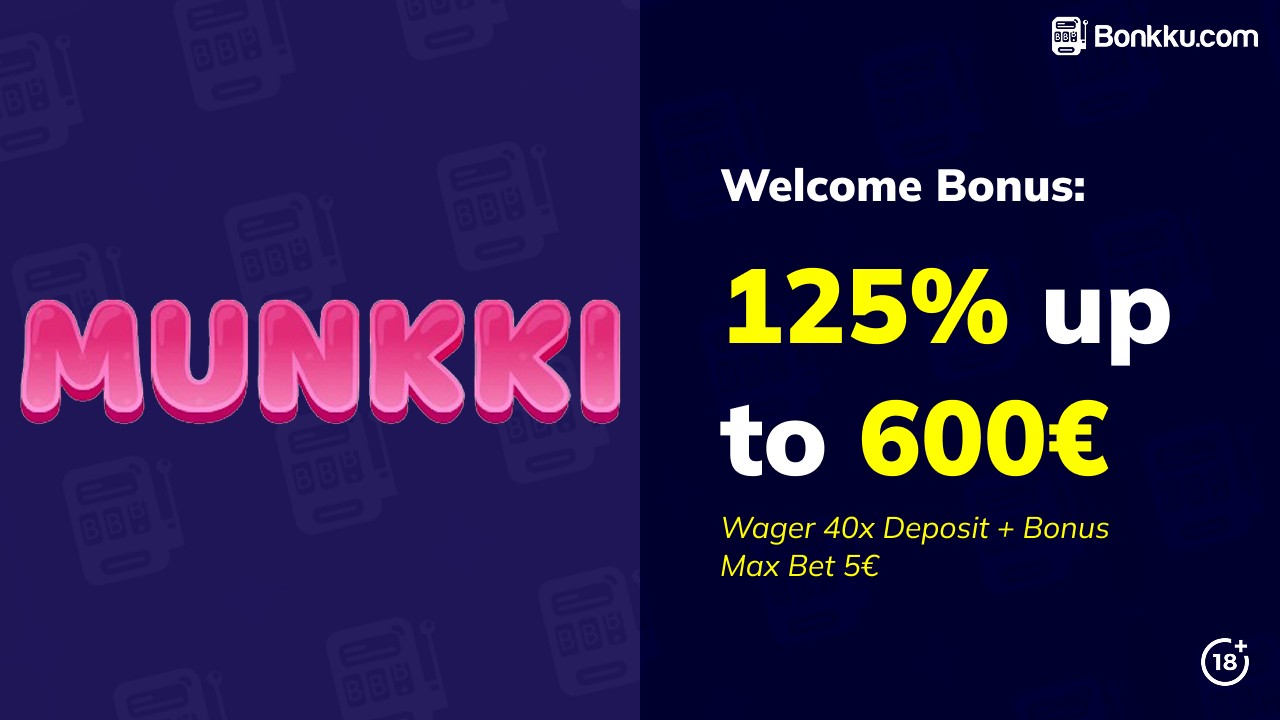 munkki casino welcome bonus