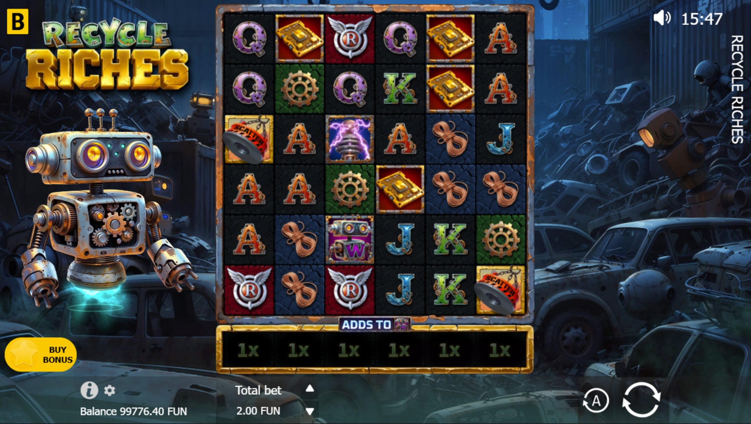 recycle riches slot