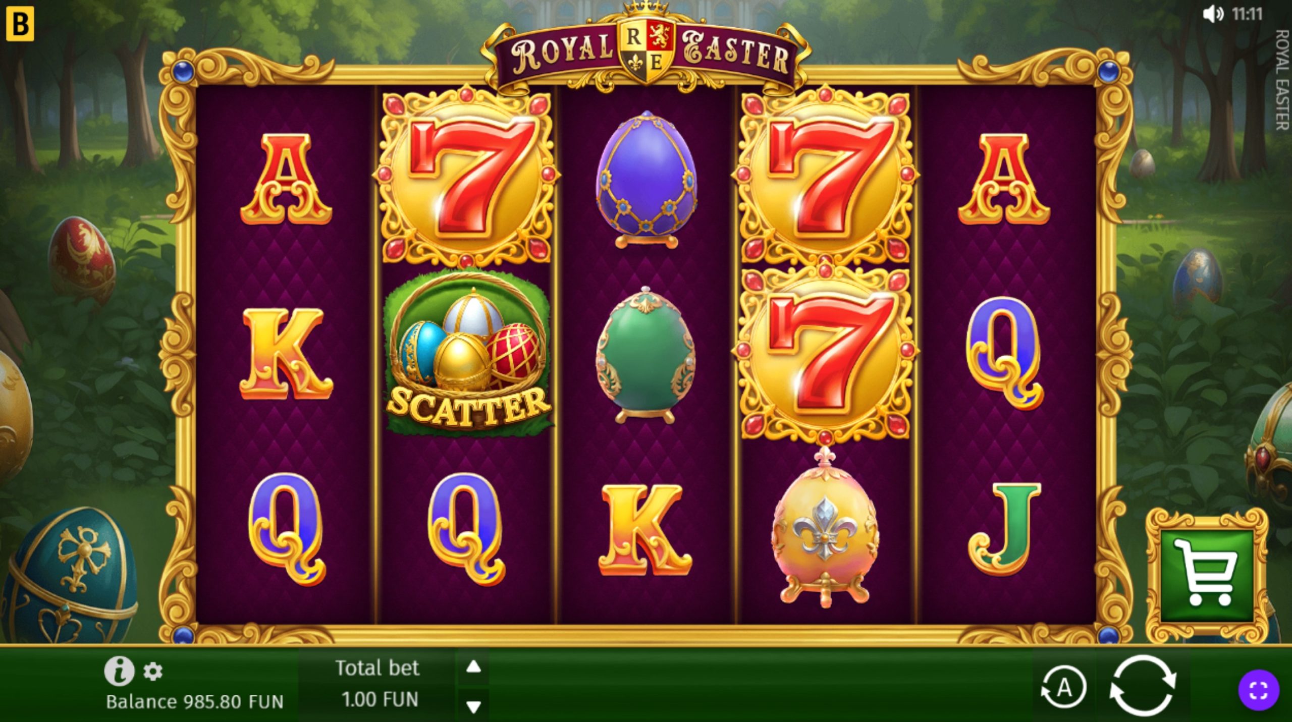 royal easter slot