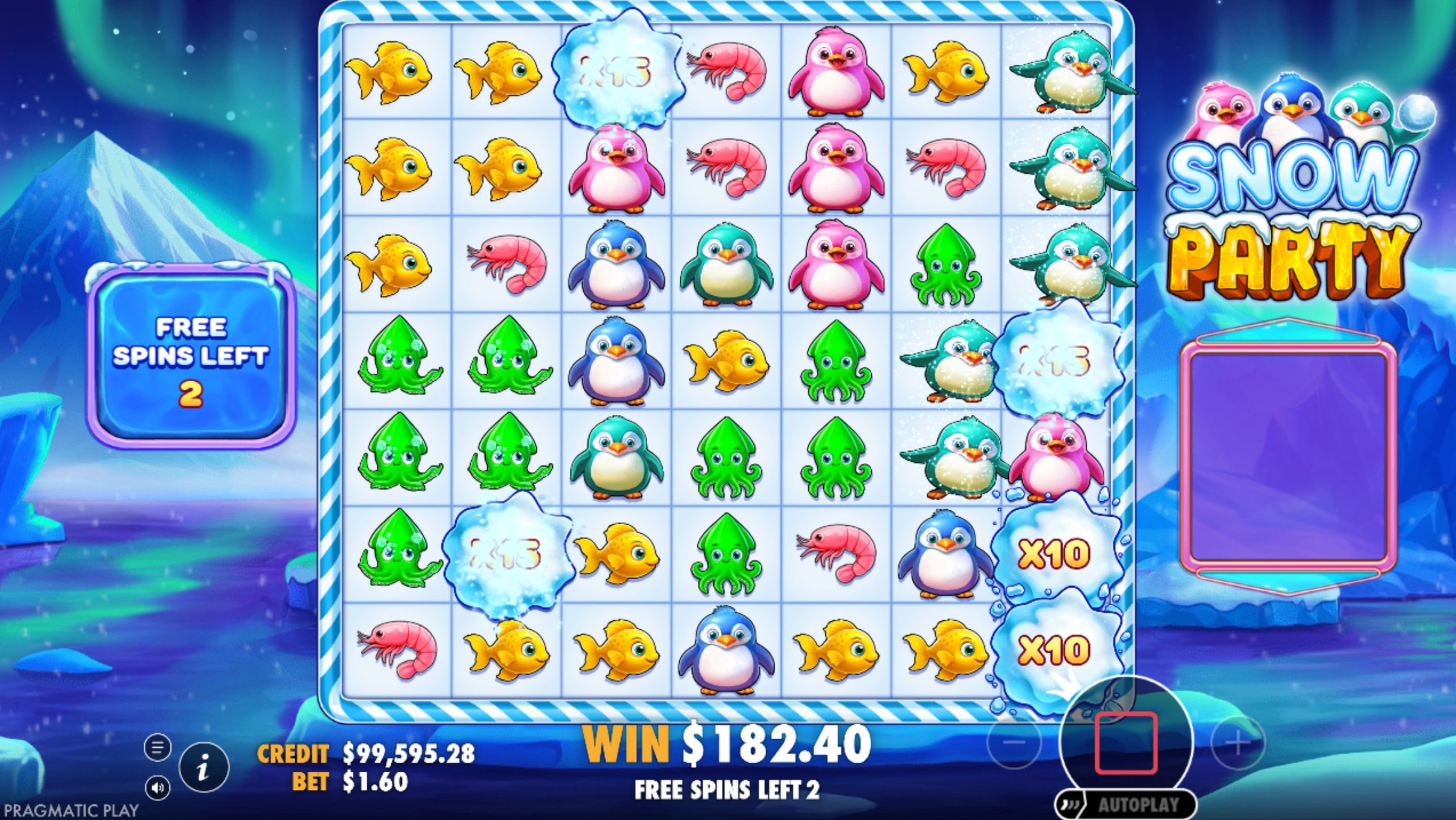snow party bonus