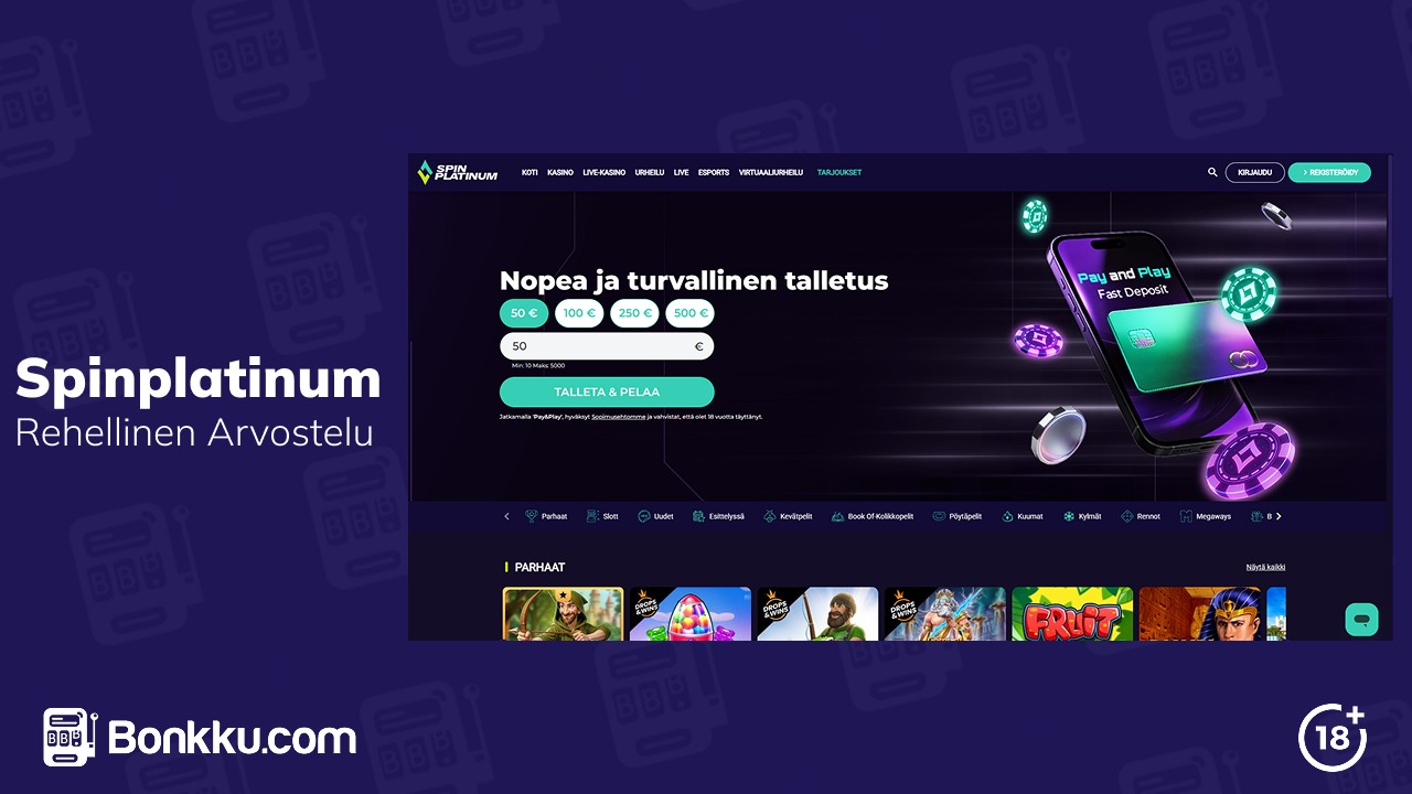 spinplatinum casino arvostelu