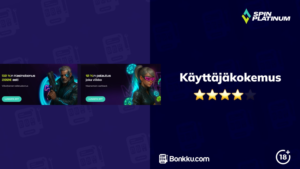 spinplatinum käyttäjäkokemus