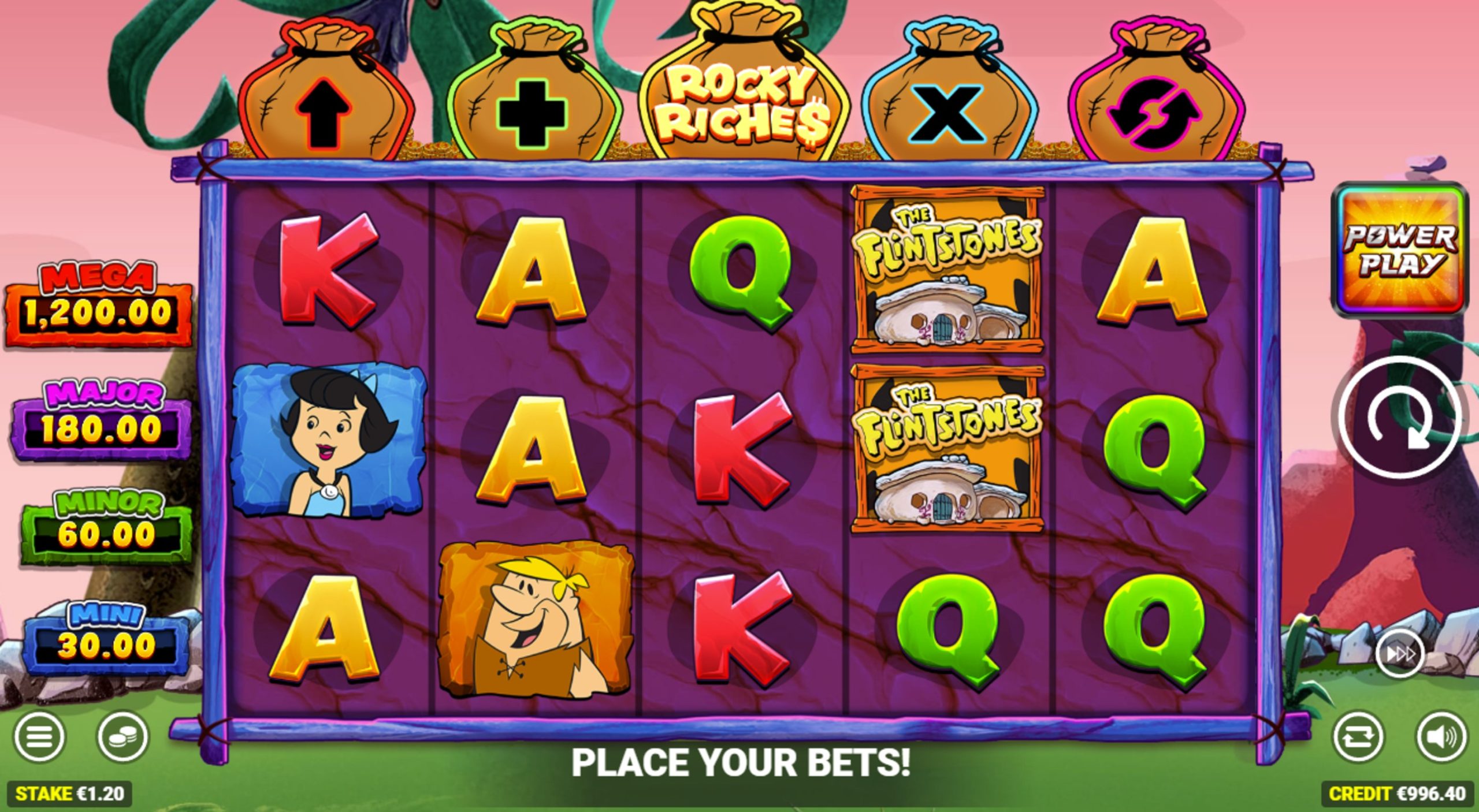 the flintstones rocky riches slot