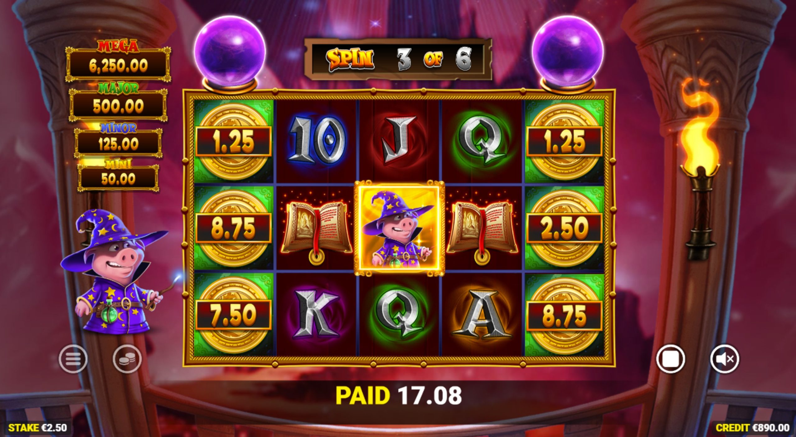 the pig wizard cash lock bonus