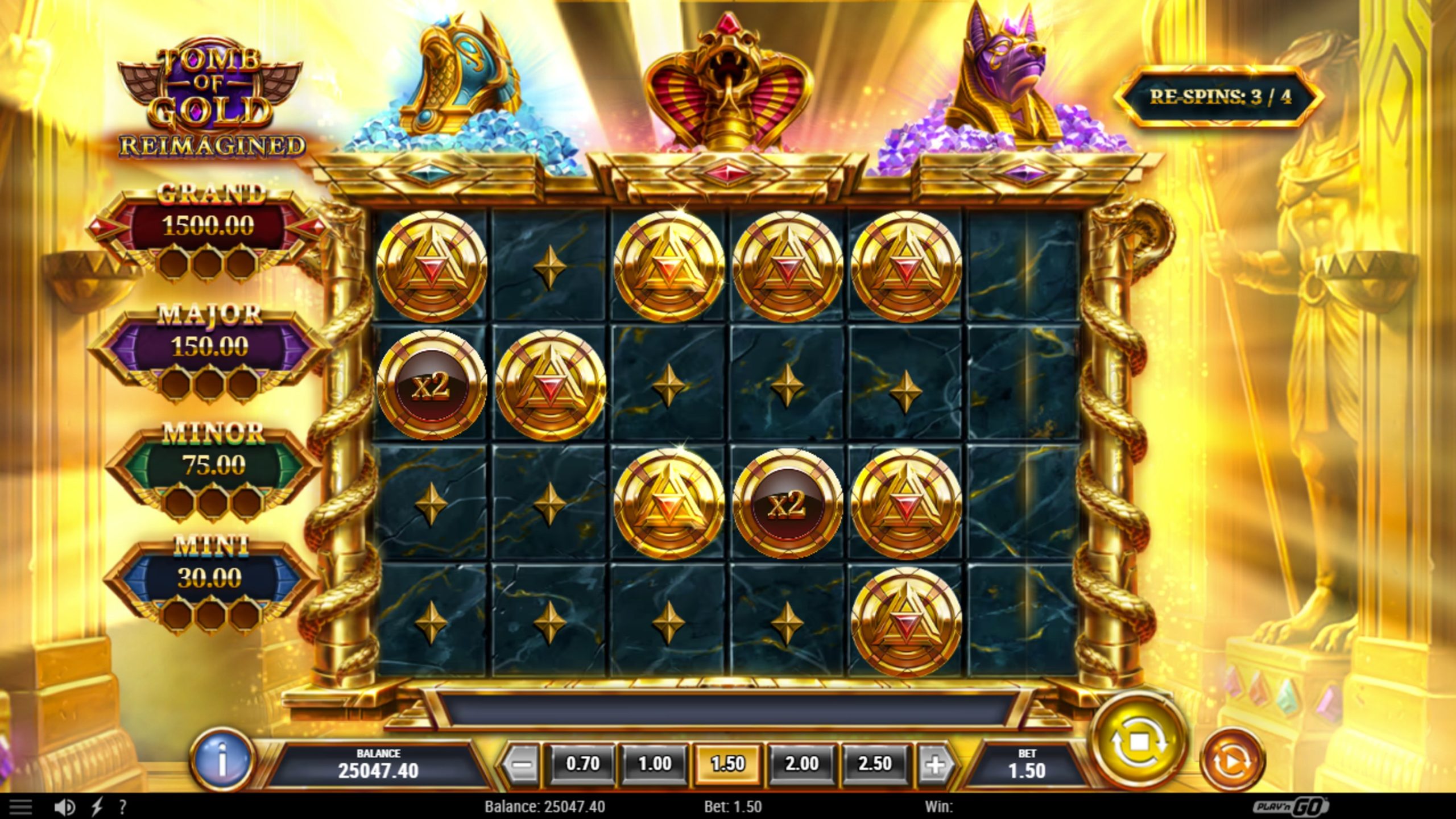 tomb of gold reimagined bonus