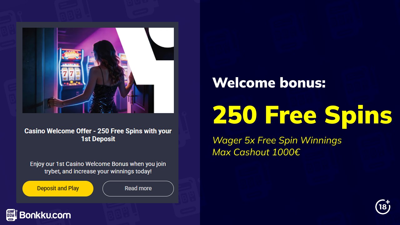 trybet casino welcome bonus