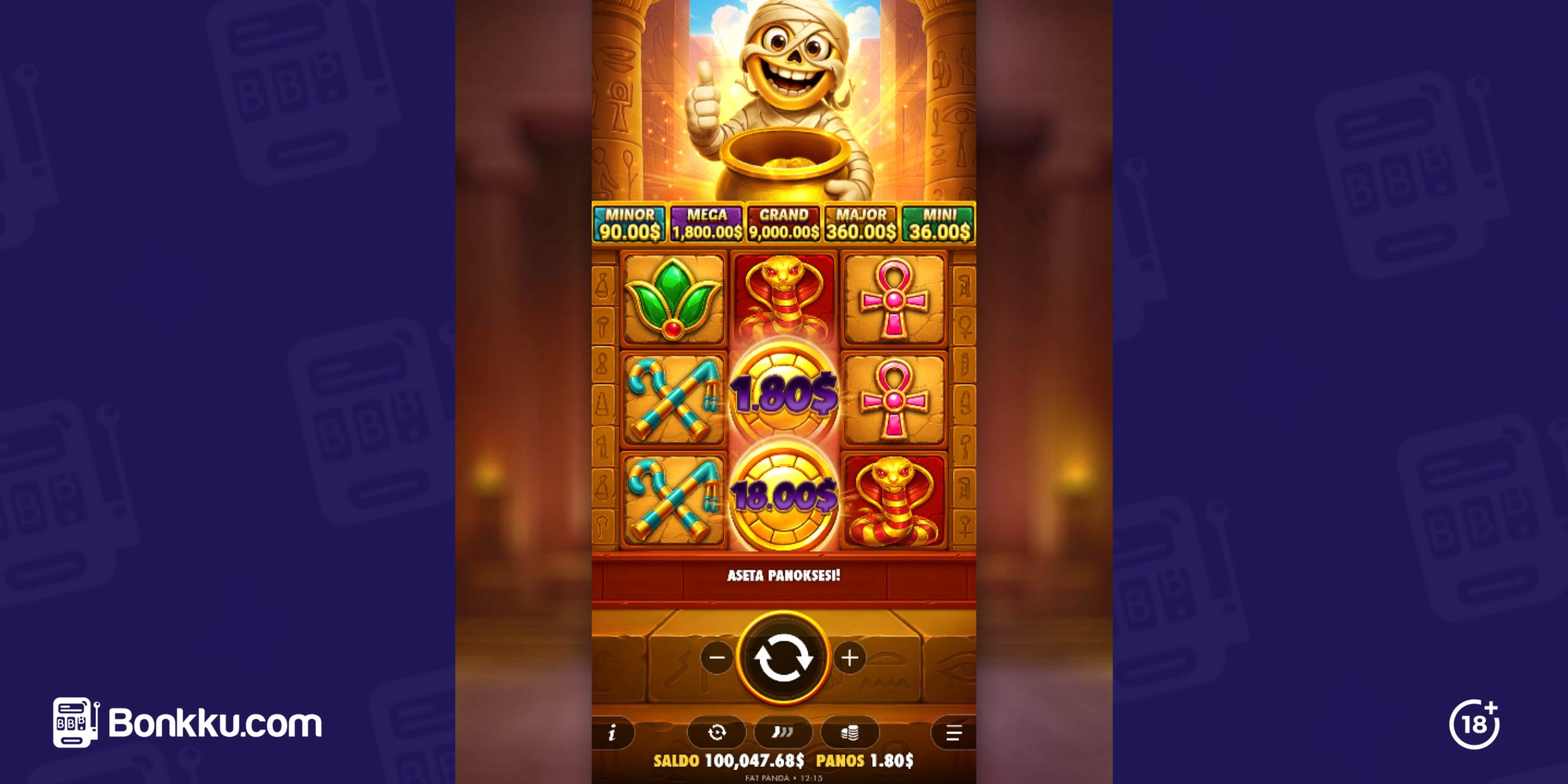 tuts treasure tower slot