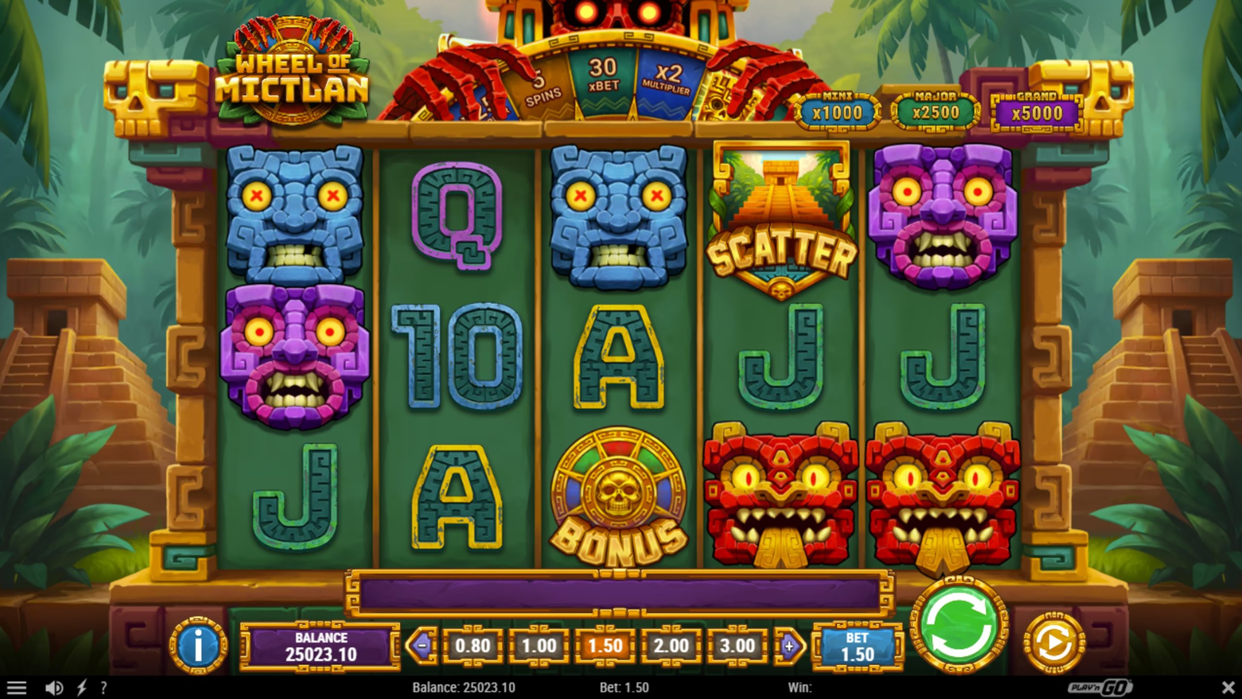 wheel of mictlan slot