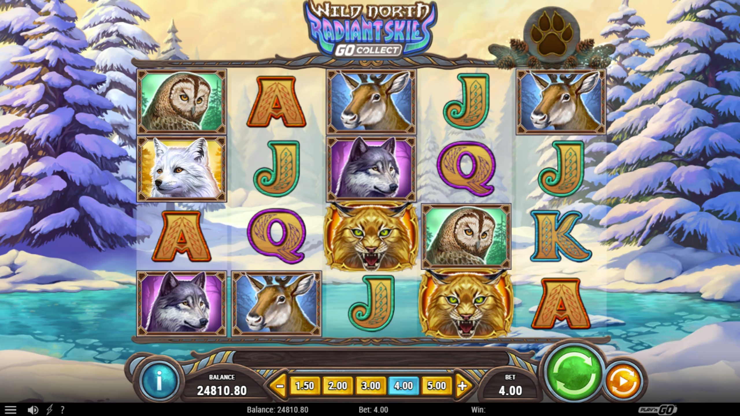 wild north radiant skies go collect slot