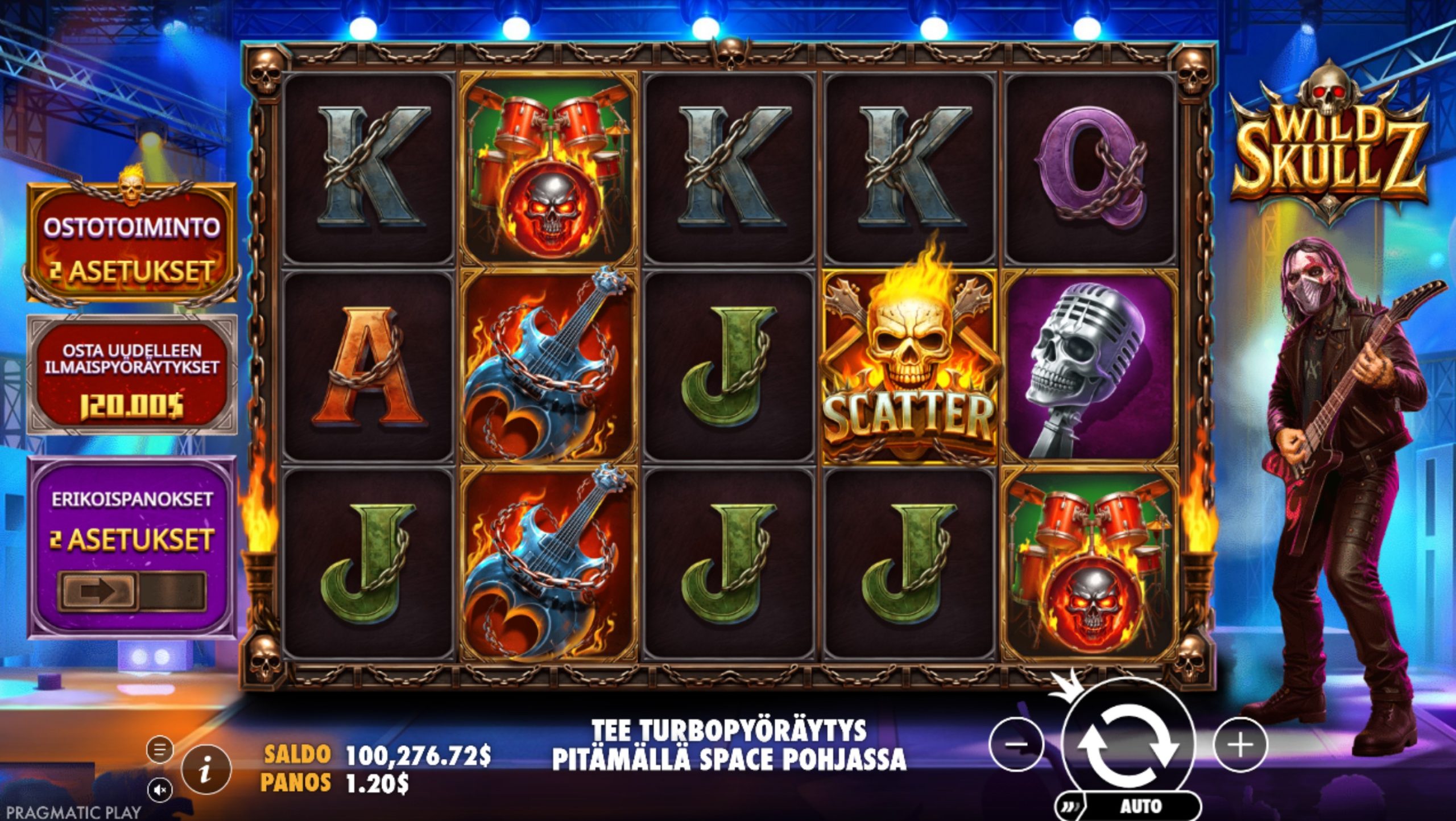 wild skullz slot