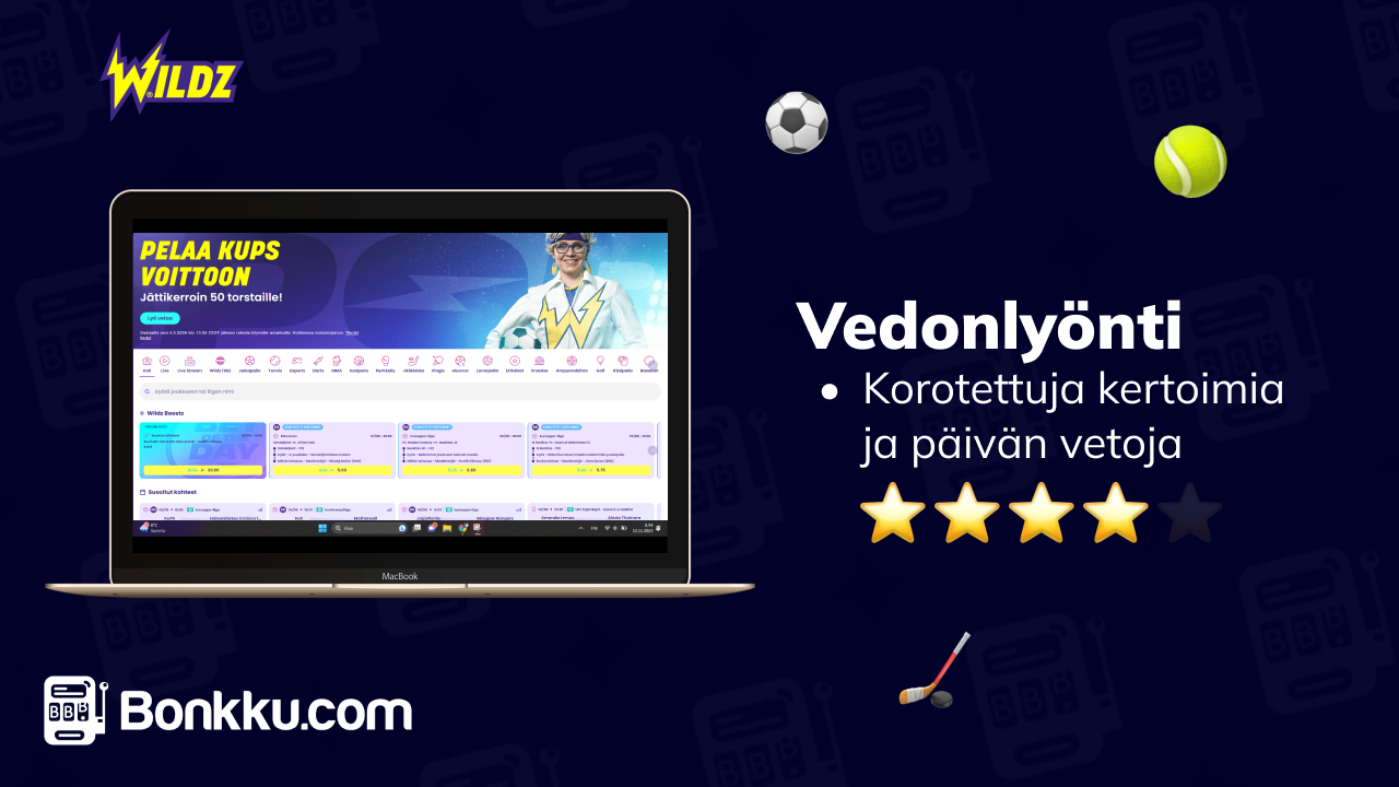 wildz vedonlyönti