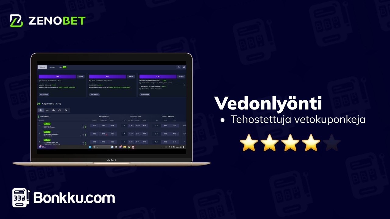 zenobet vedonlyönti