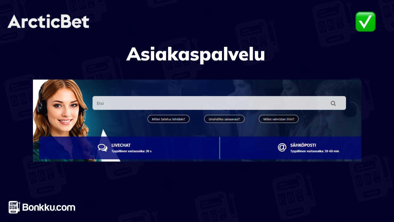 articbet asiakaspalvelu