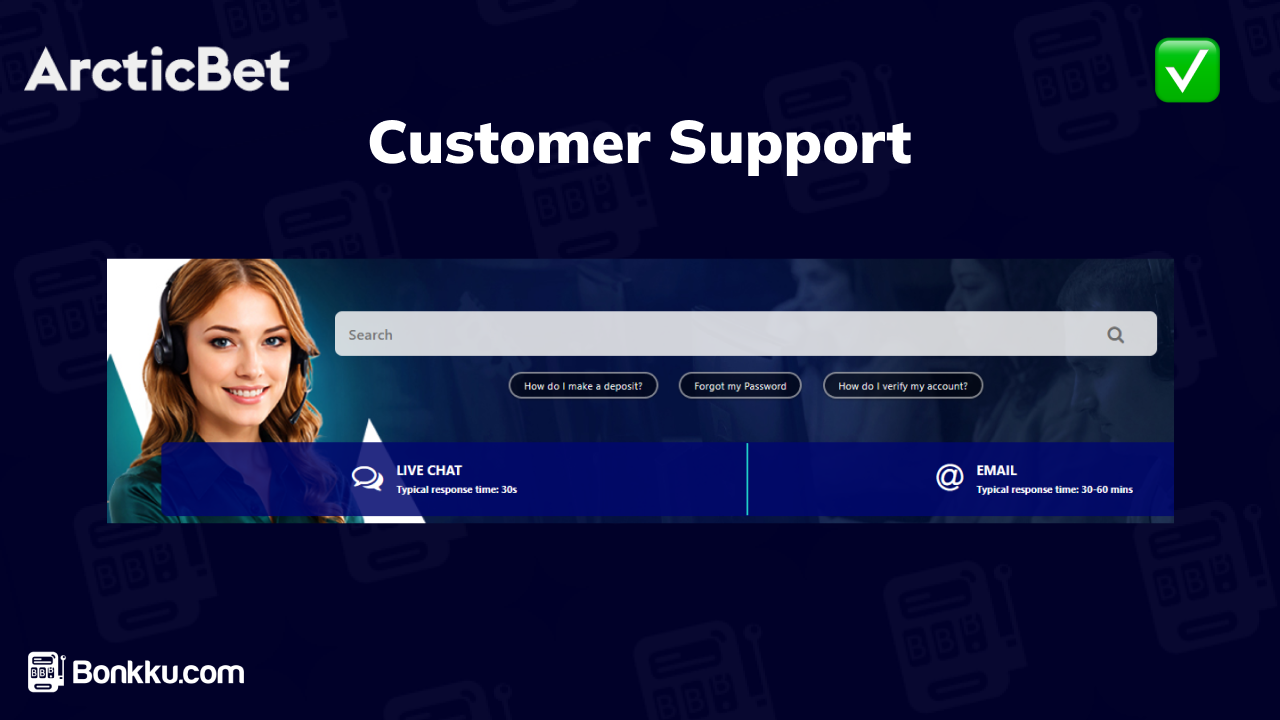 arcticbet customer support