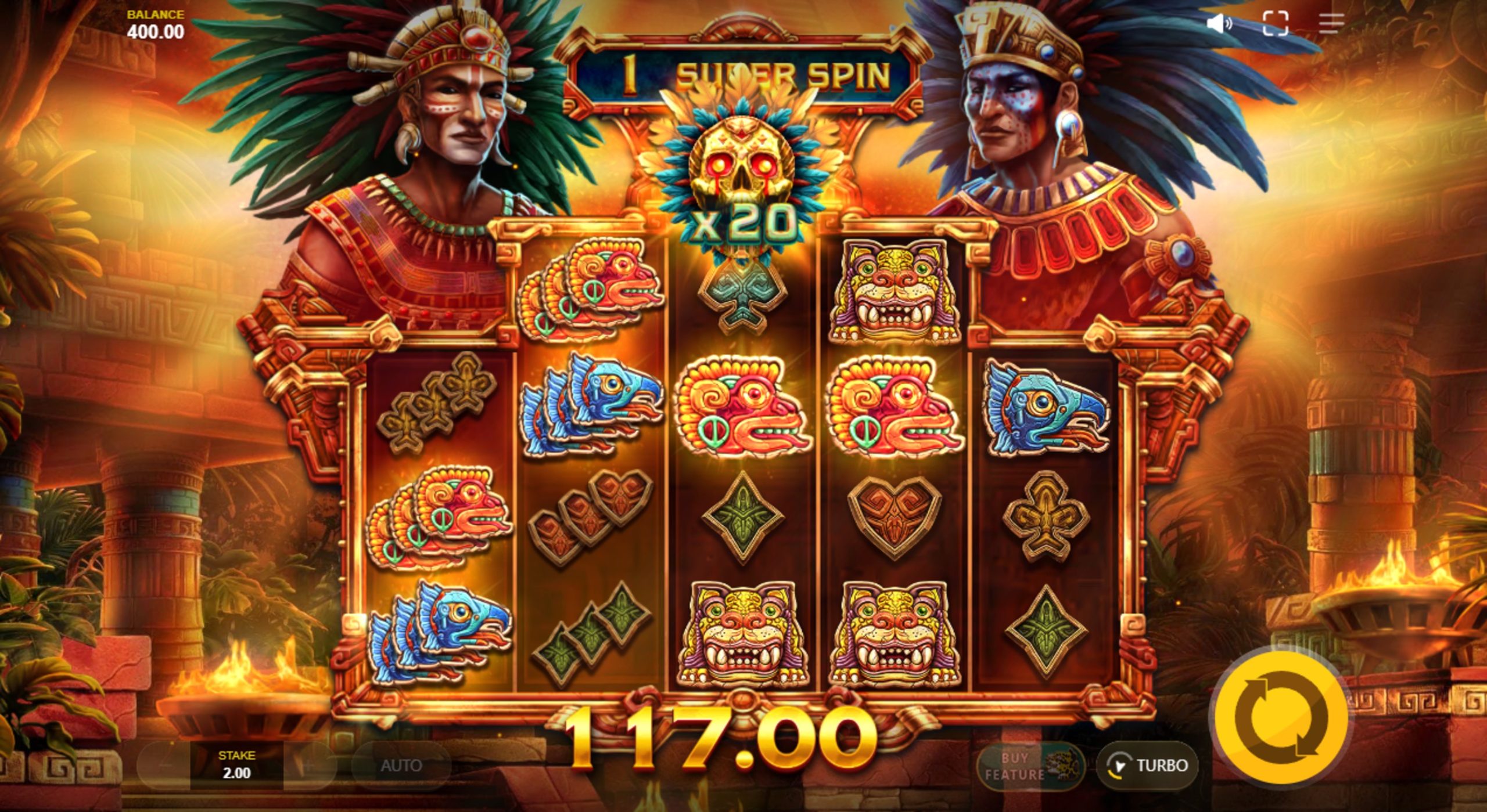 aztec tribute bonus