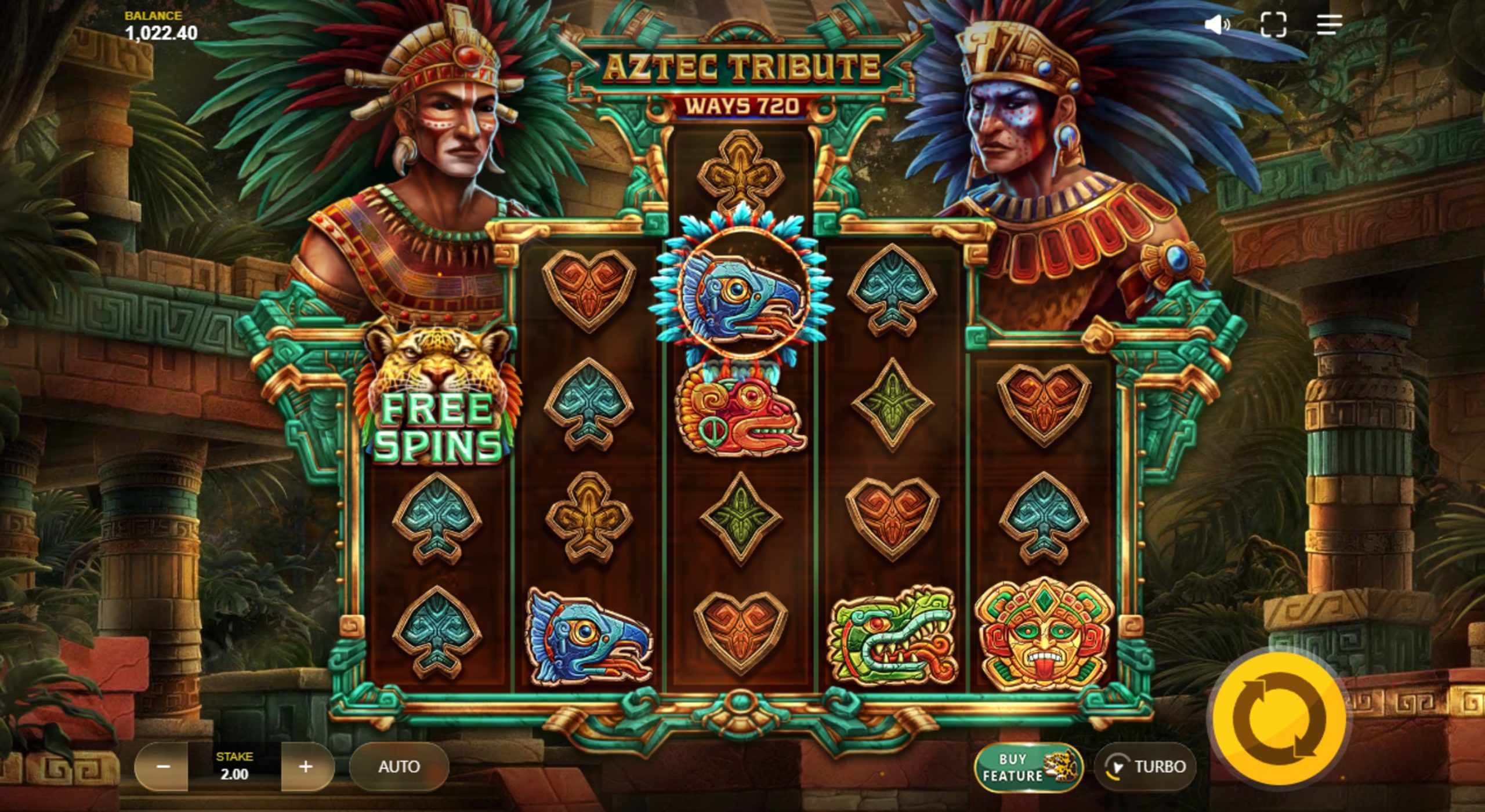 aztec tribute slot